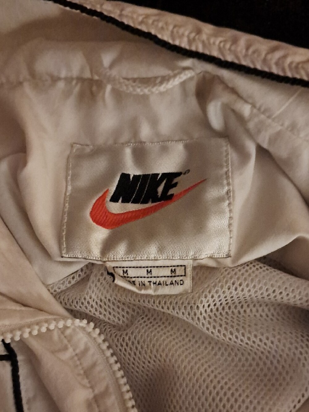 Nike Black and White Paneled Track Jacket - Picture 3 of 4